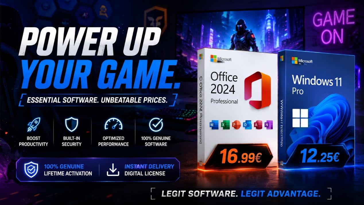 Letn� upgrade: Z�skajte do�ivotn� licenciu na Windows 11 Pro za 12,25 � a MS Office 2024 Pro za 16,99 �